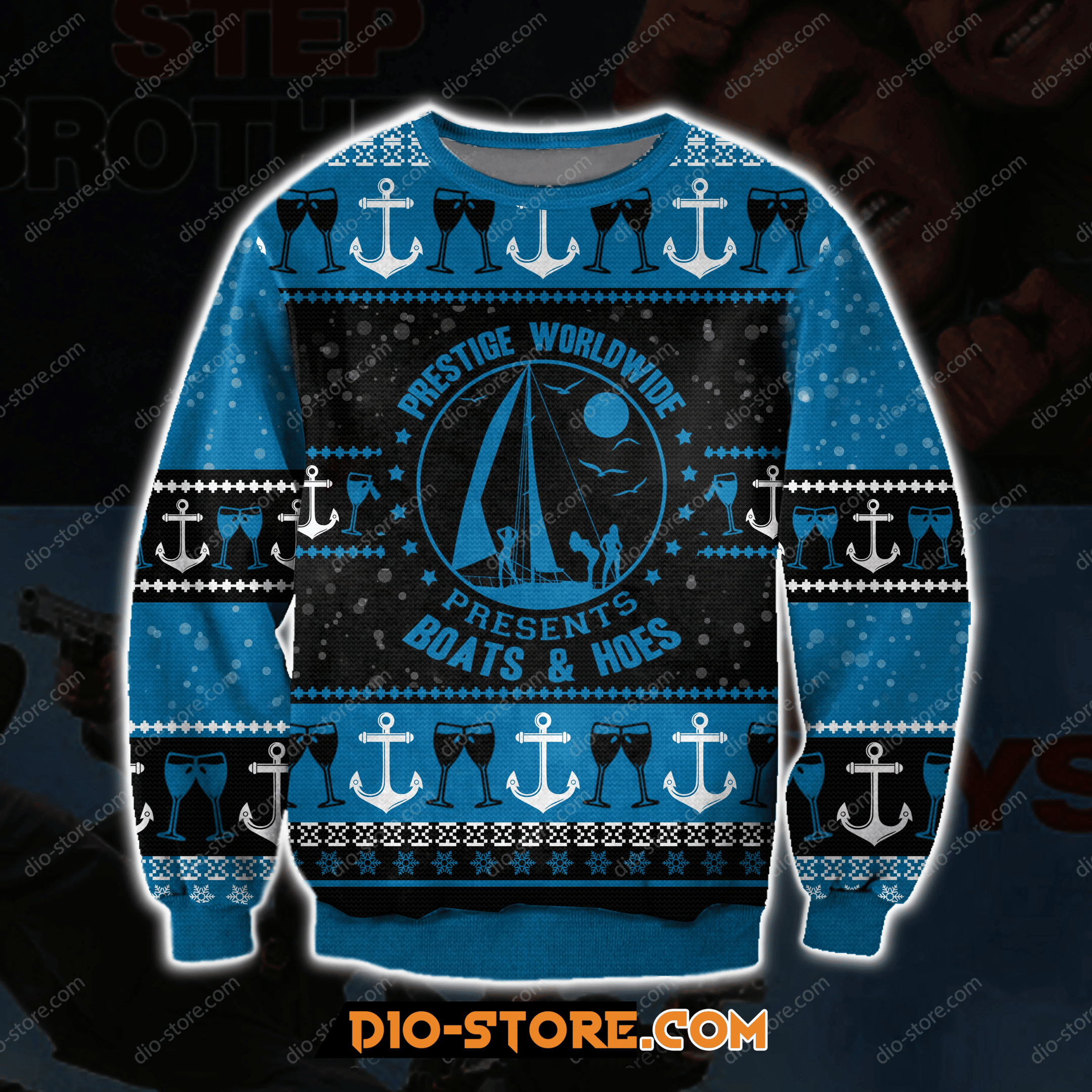 Step Brothers Movie 3D Ugly Christmas Sweater Adult 3D Funny Matching for family
