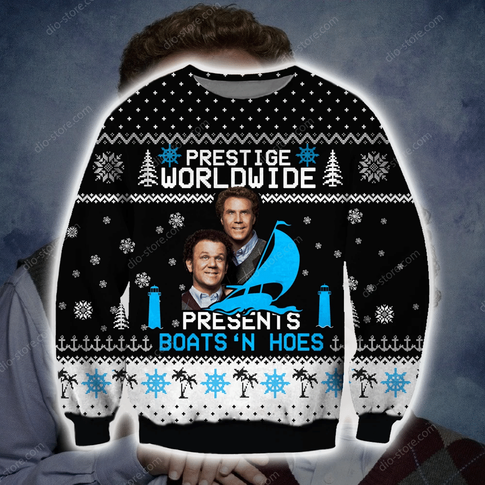 Step Brothers Ugly Christmas Sweater Adult 3D Funny Matching for family