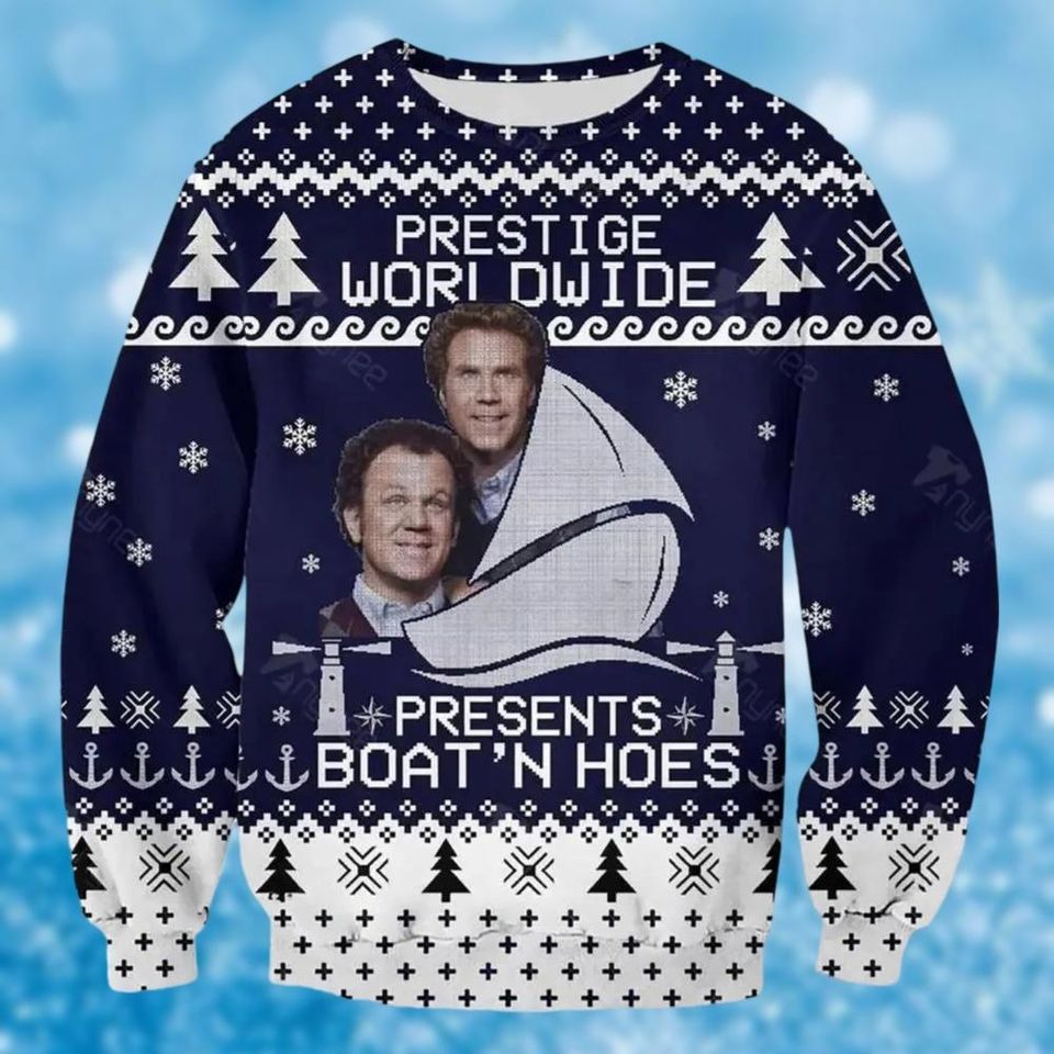 Step Brothers Ugly Sweater, Brennan Huff And Dale Doback Sweater