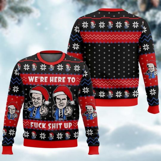 Step Brothers Ugly Sweater, Dale Doback Sweater Men, Brennan Huff Xmas - Image 7