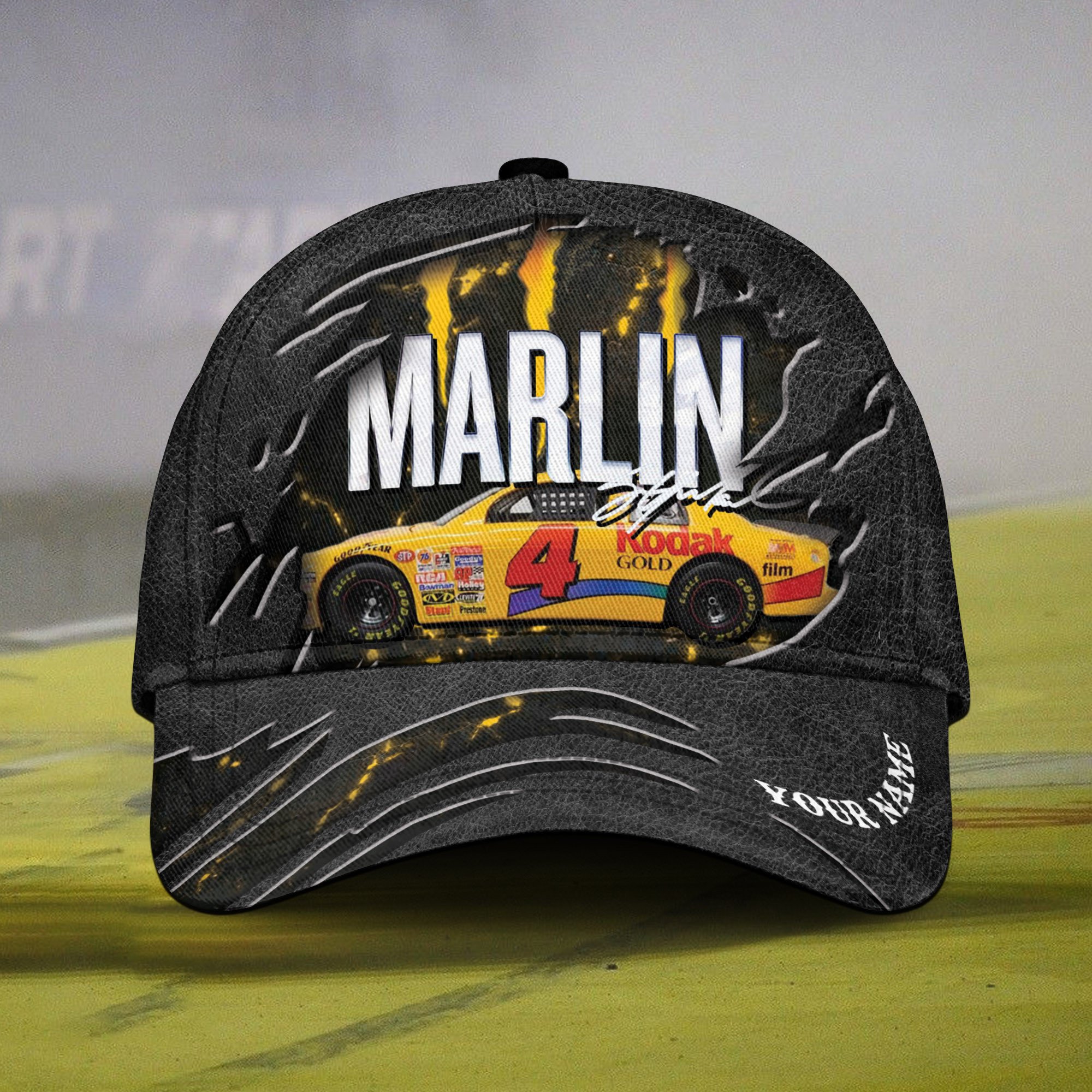 Sterling Marlin Nascar Personalized Classic Cap For Fans  Trucker Hats Custom Hats Gifts For Men & Women