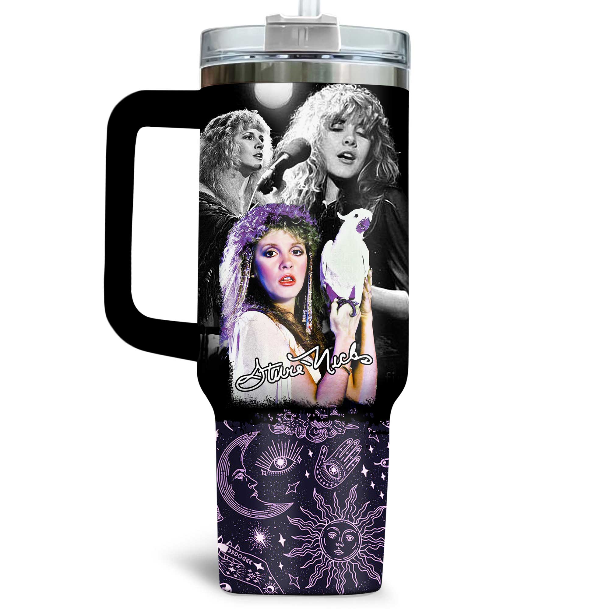 Stevie Nicks Music Custom Stanley Cup 40 oz 30 oz Tumbler With HandleTVC2301173 - Image 2