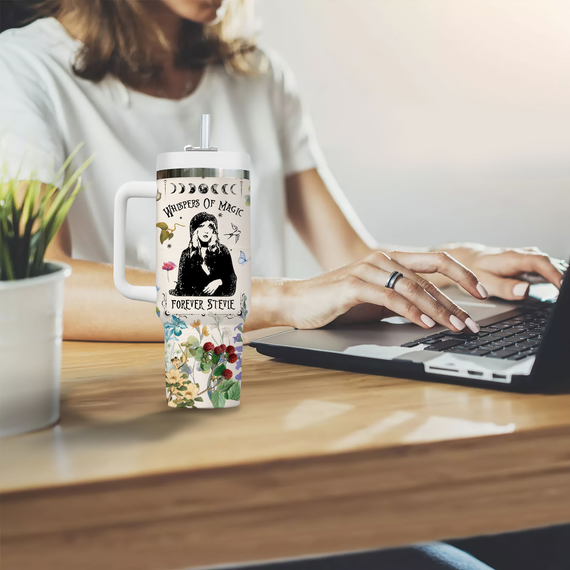 Stevie Nicks Music Custom Stanley Cup 40 oz 30 oz Tumbler With HandleTVC2301342 - Image 5