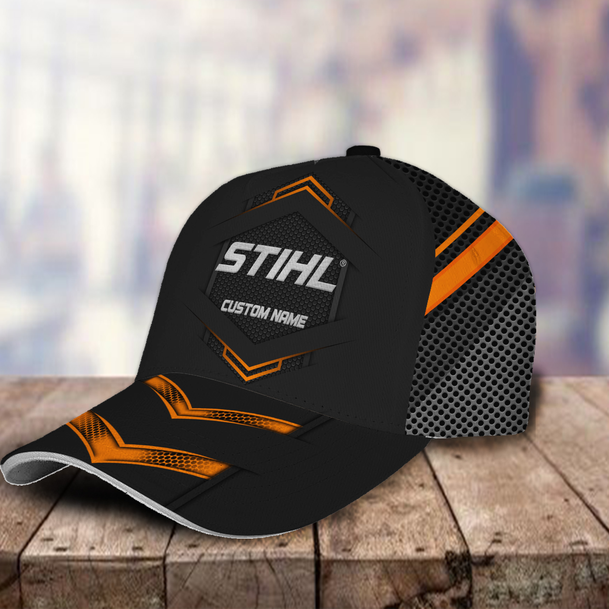 Stihl 3D Classic Cap Logo Personalized Name Trucker Hats Custom Hats Gifts For Men & Women