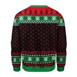 Stink Stank Stunk 2020 The Grinch And Face Mask Ugly Christmas Sweater Adult 3D Funny Matching for family - Image 2