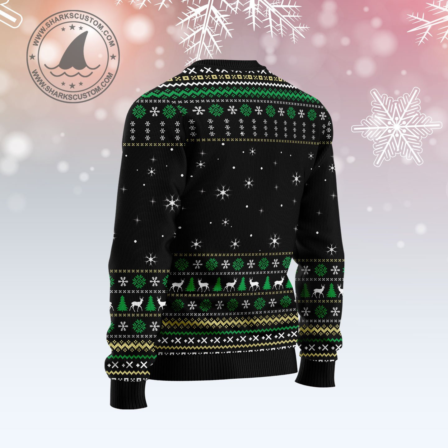 Stink Stank Stunk Grinch Ugly Christmas Sweater Adult 3D Funny Matching for family - Image 2