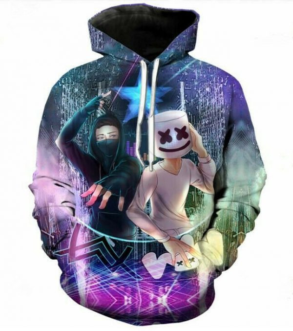 Stitch Art 3D All Over Print Hoodie, Zip Hoodie