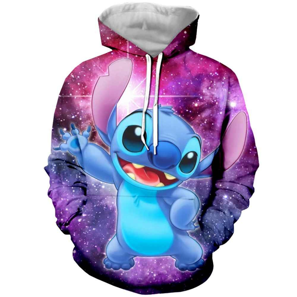 Stitch Art 3D All Over Print Hoodie, Zip Hoodie