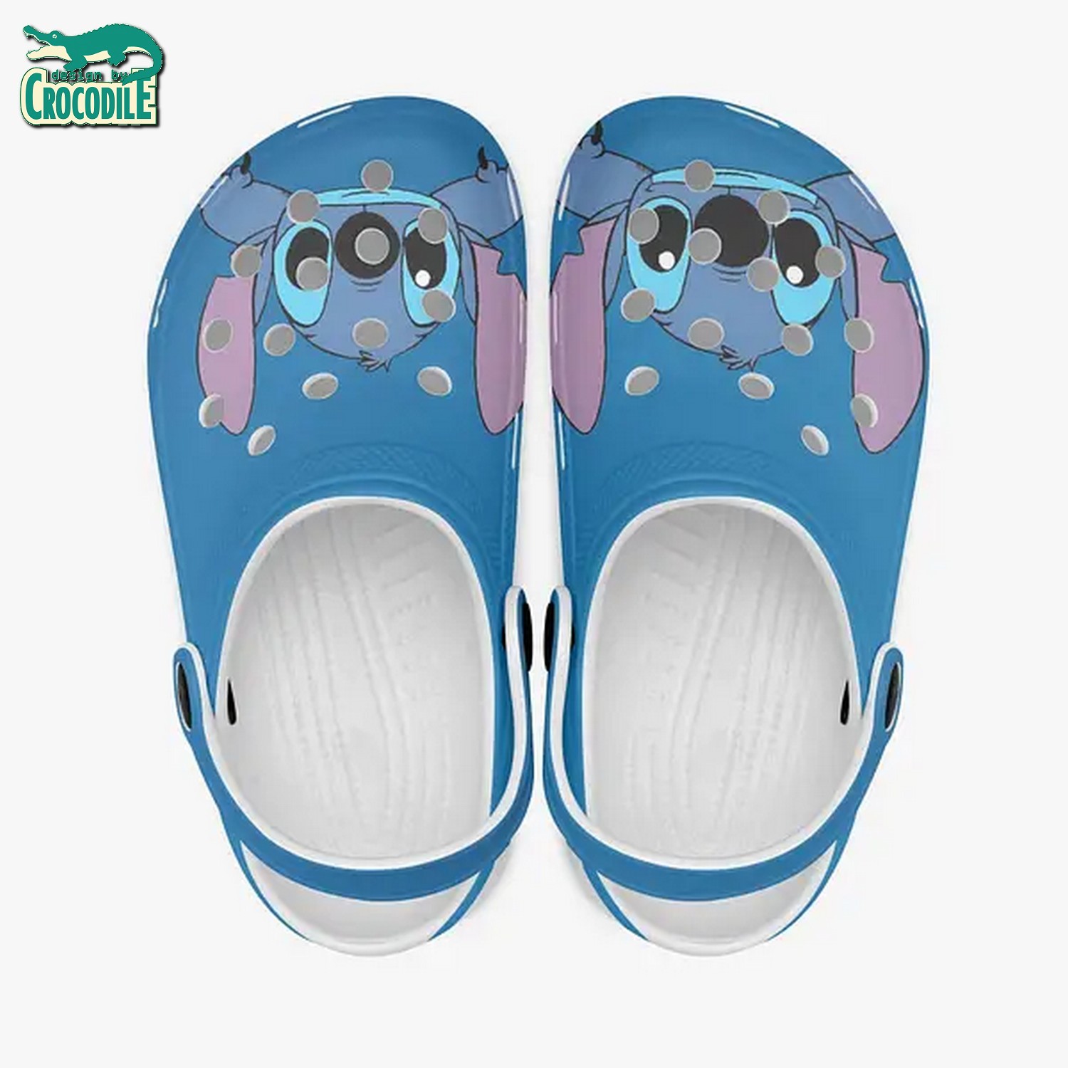 Stitch Cartoon Crocs Crocband Clogs Shoes Comfortable For Men Women and Kids