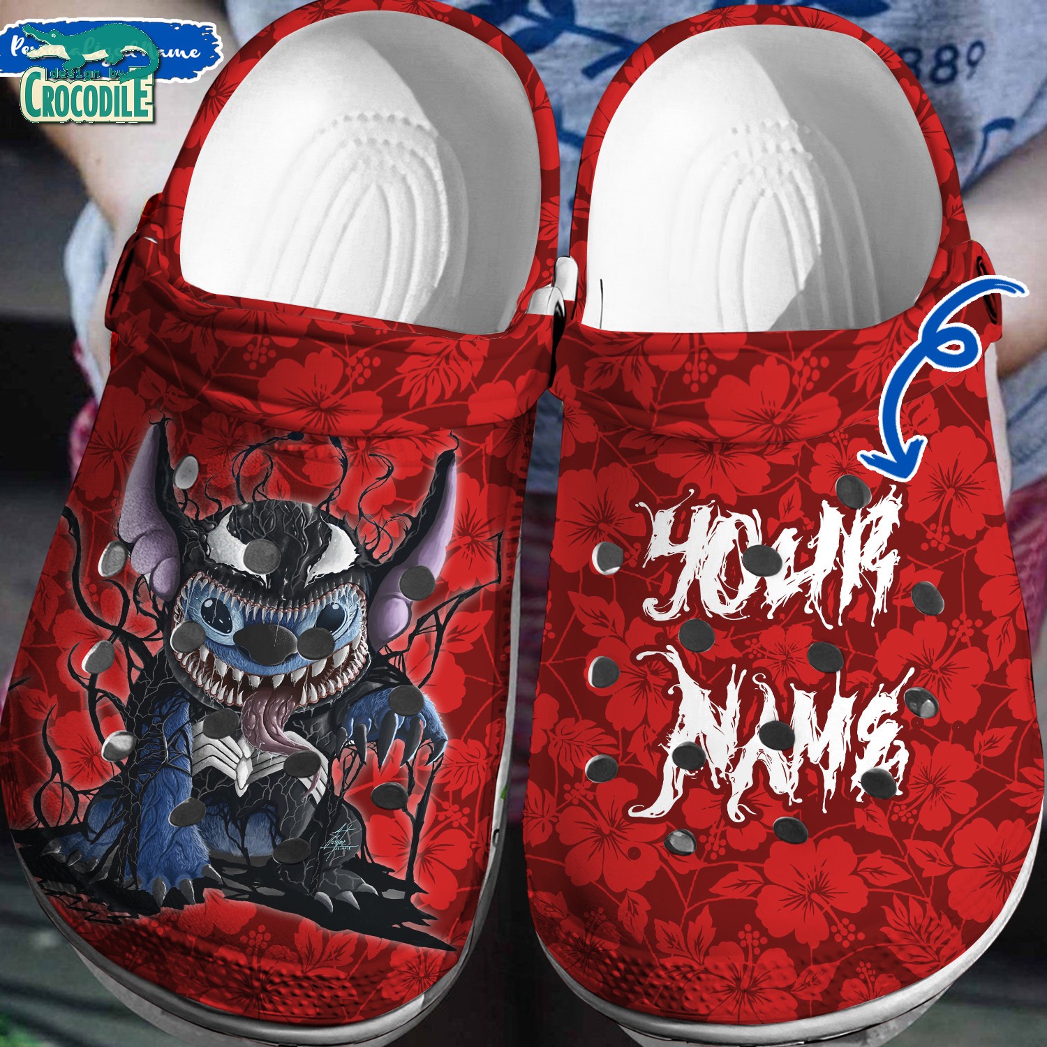Stitch Cartoon Crocs Crocband Clogs Shoes Comfortable For Men Women and Kids