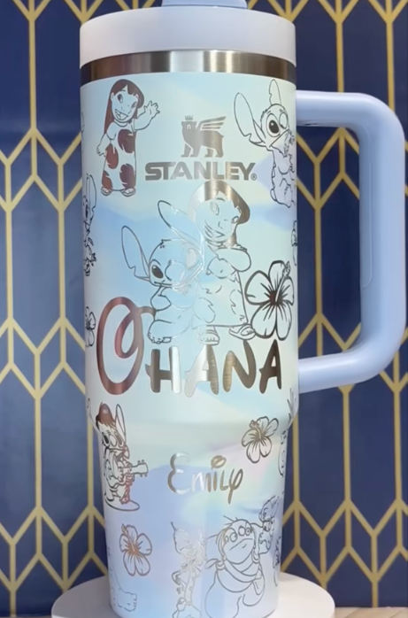 Stitch Cartoon Custom Stanley Cup 40 oz 30 oz Tumbler With HandleTVC2301805