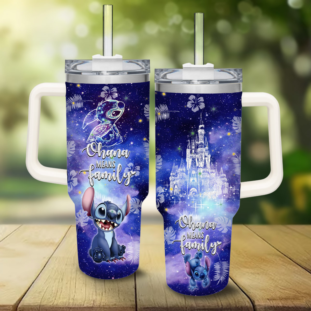 Stitch Cartoon Custom Stanley Cup 40 oz 30 oz Tumbler With HandleTVC2301830