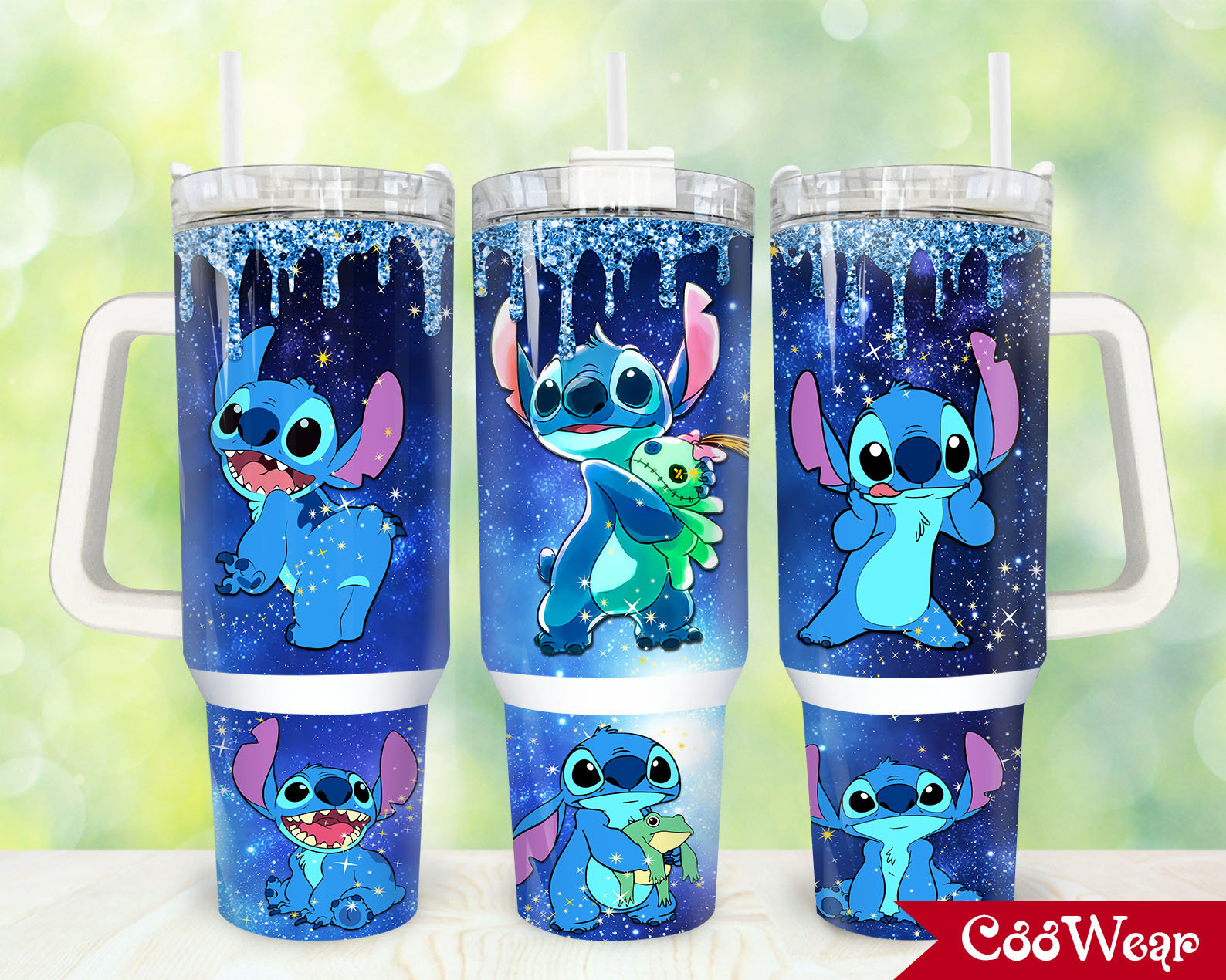 Stitch Cartoon Custom Stanley Cup 40 oz 30 oz Tumbler With HandleTVC2301860
