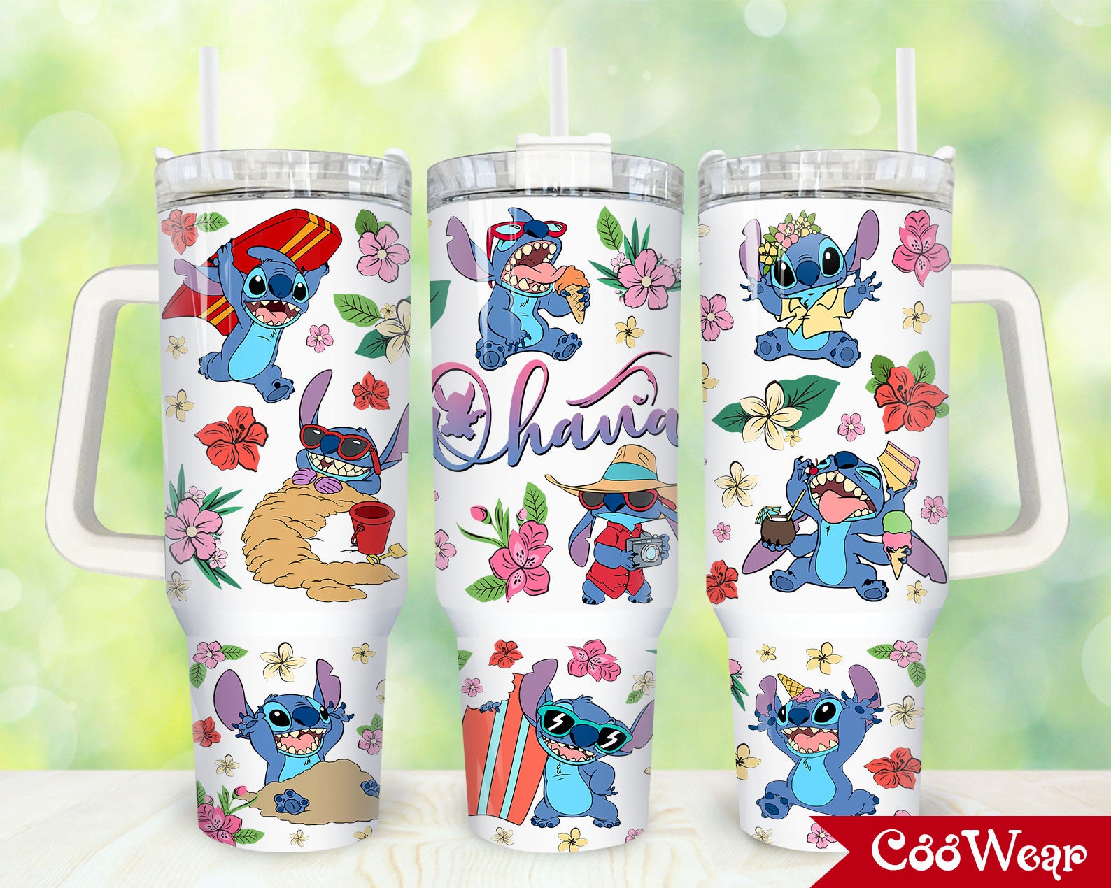 Stitch Cartoon Custom Stanley Cup 40 oz 30 oz Tumbler With HandleTVC2301862