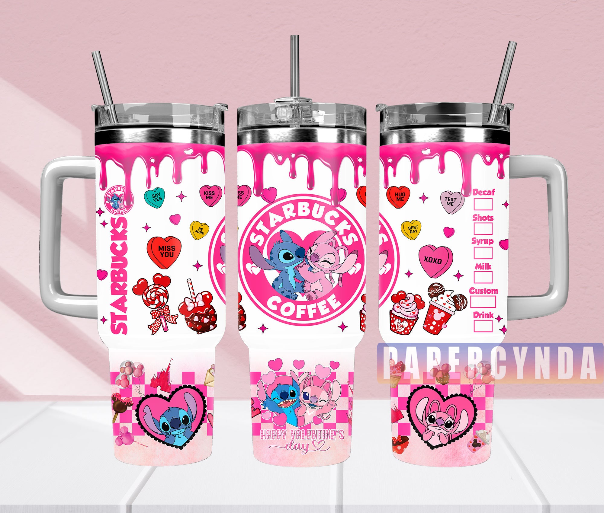 Stitch Custom Stanley Cup 40 oz 30 oz Tumbler With HandleTVC2301835