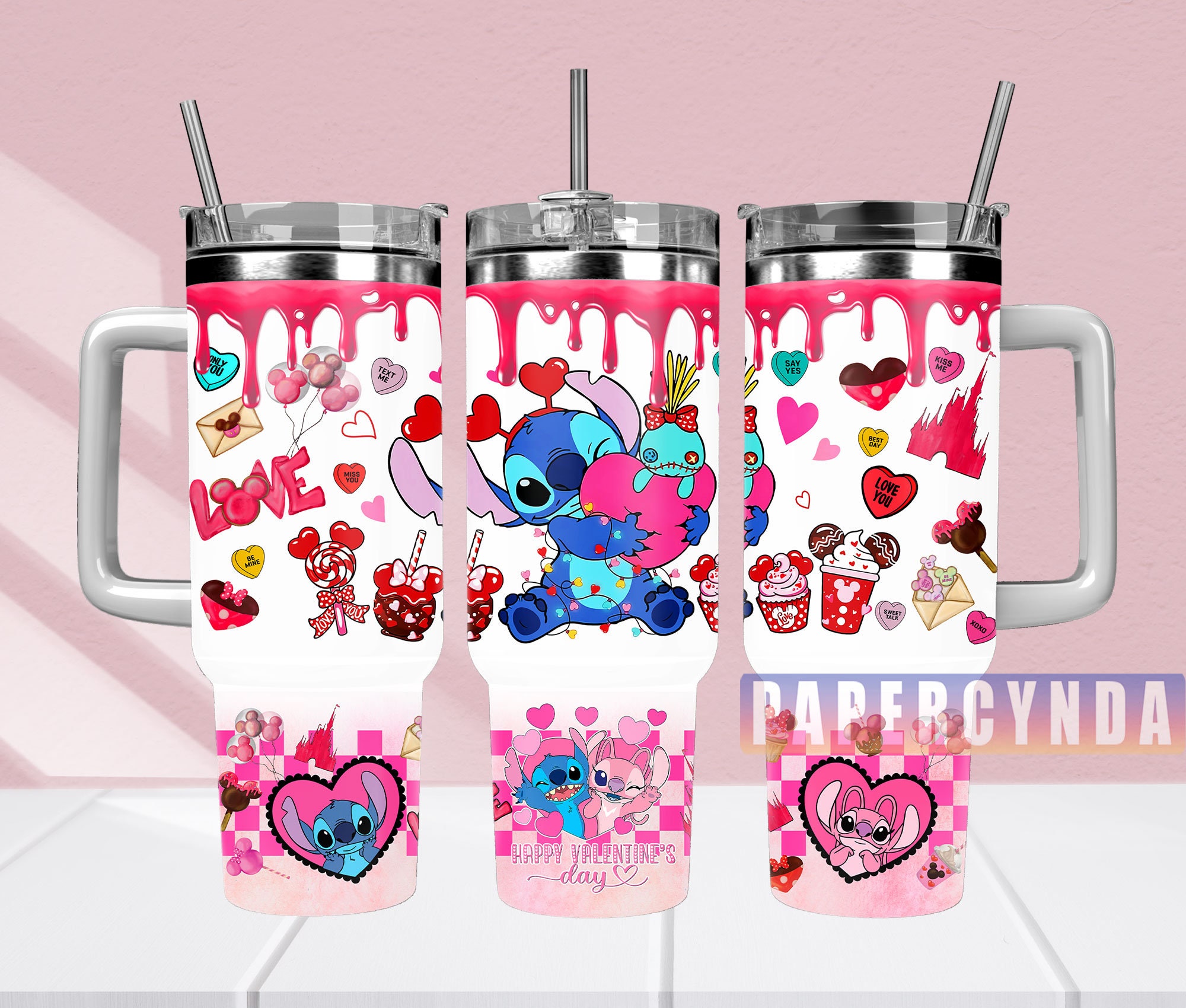 Stitch Custom Stanley Cup 40 oz 30 oz Tumbler With HandleTVC2301835