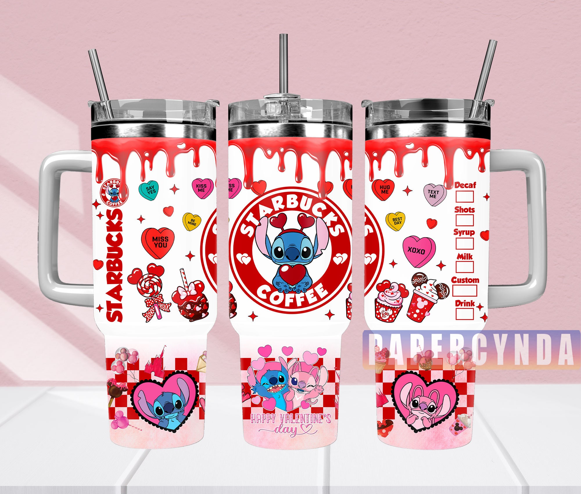 Stitch Custom Stanley Cup 40 oz 30 oz Tumbler With HandleTVC2301835