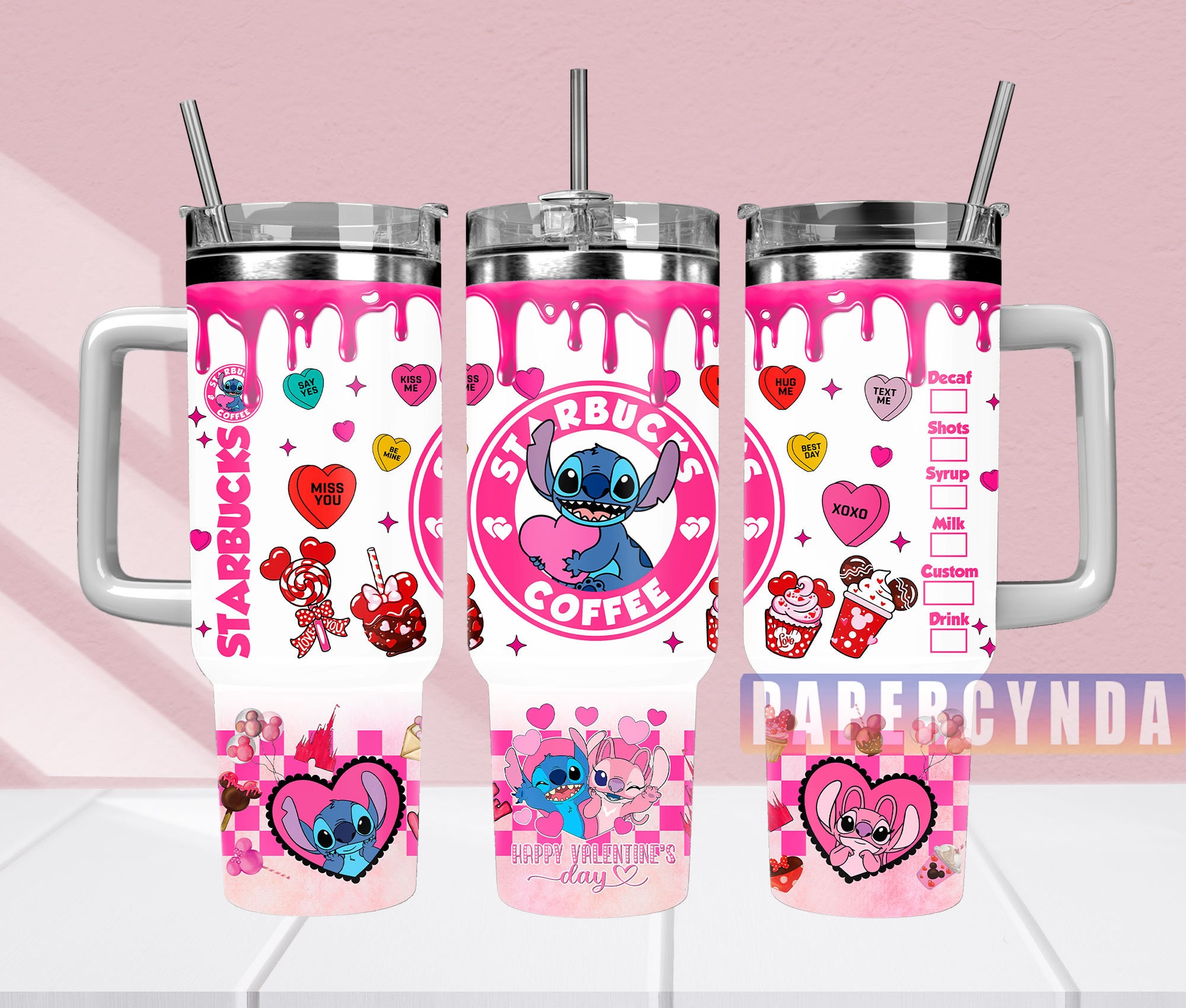 Stitch Custom Stanley Cup 40 oz 30 oz Tumbler With HandleTVC2301835