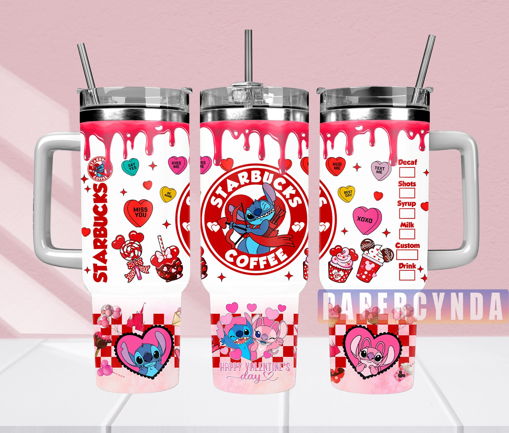 Stitch Custom Stanley Cup 40 oz 30 oz Tumbler With HandleTVC2301836