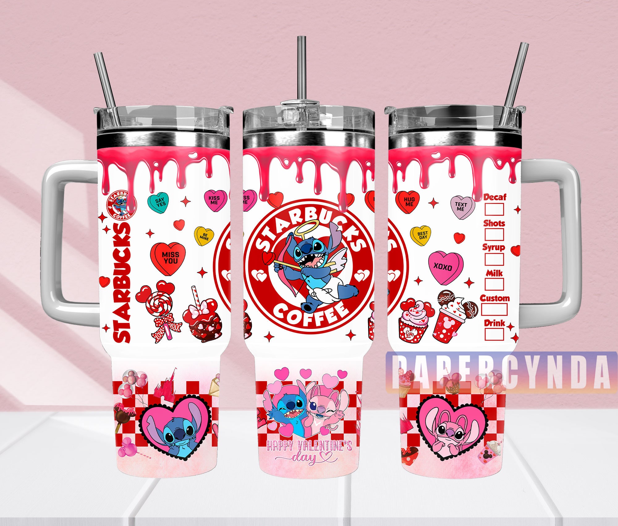 Stitch Custom Stanley Cup 40 oz 30 oz Tumbler With HandleTVC2301836