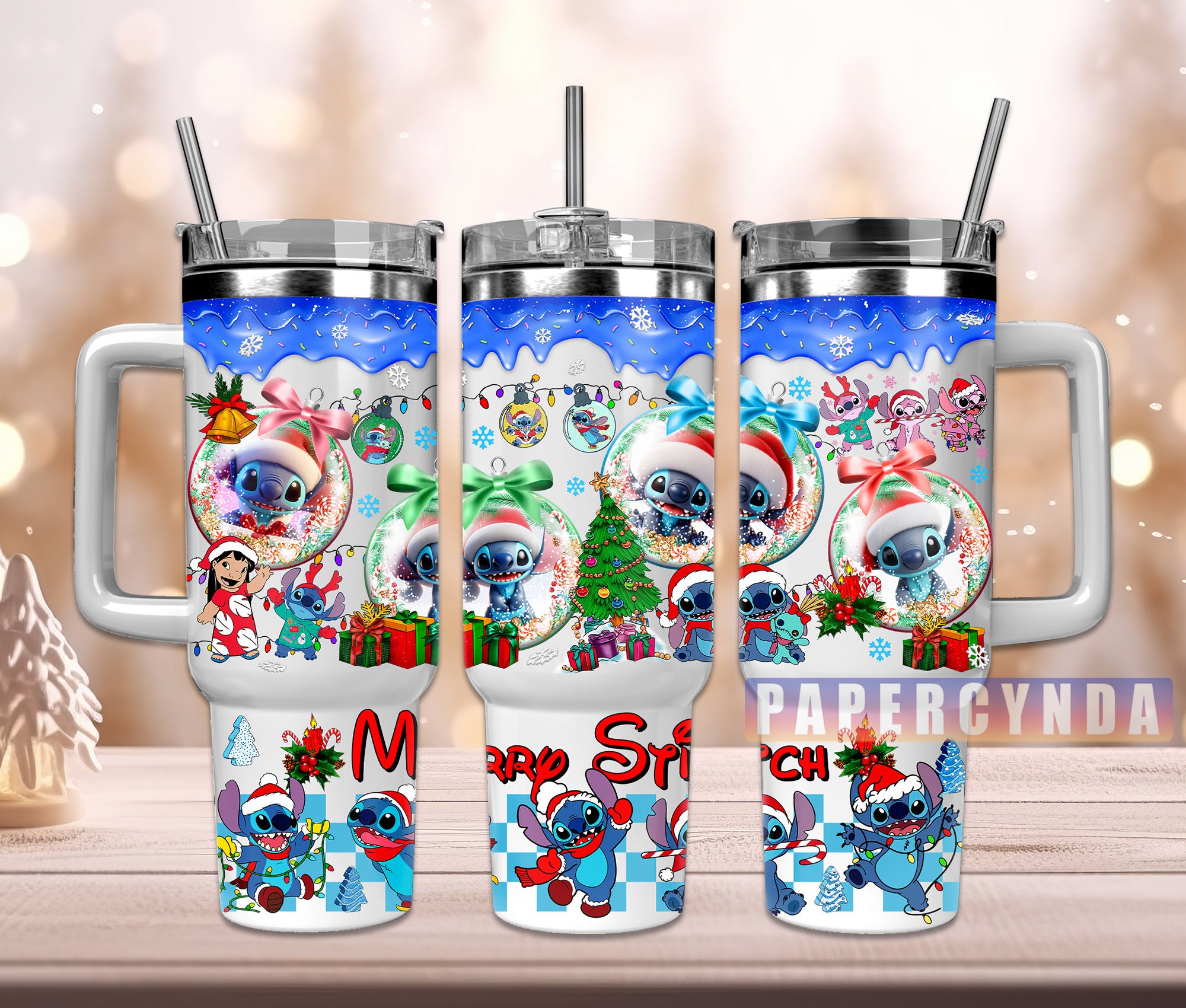 Stitch Custom Stanley Cup 40 oz 30 oz Tumbler With HandleTVC2301843