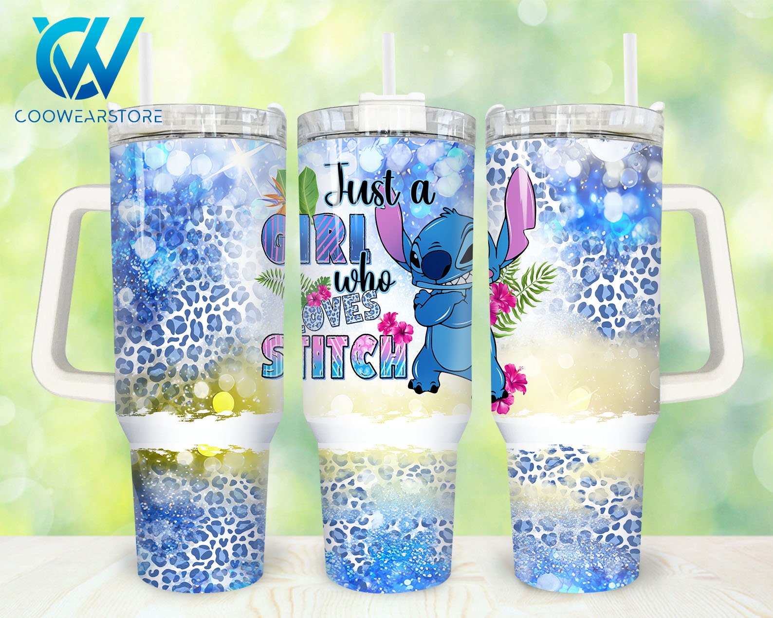 Stitch Disney Cartoon Custom Stanley Cup 40 oz 30 oz Tumbler With HandleTVC2301869