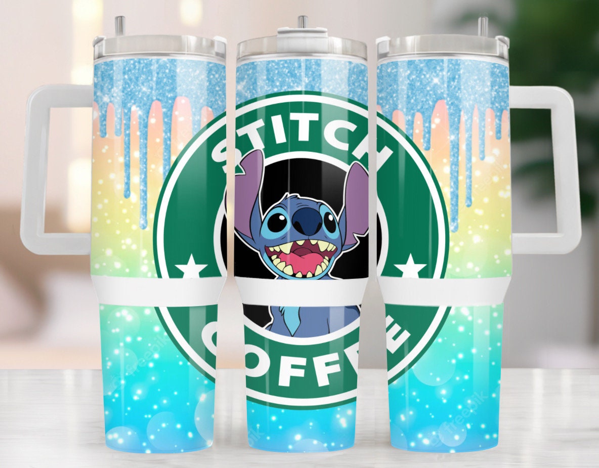 Stitch Disney Cartoon Custom Stanley Cup 40 oz 30 oz Tumbler With HandleTVC2301973
