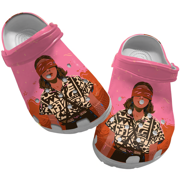 Stranger Things TV Series Crocs Crocband Clogs Shoes Comfortable For Men Women and Kids