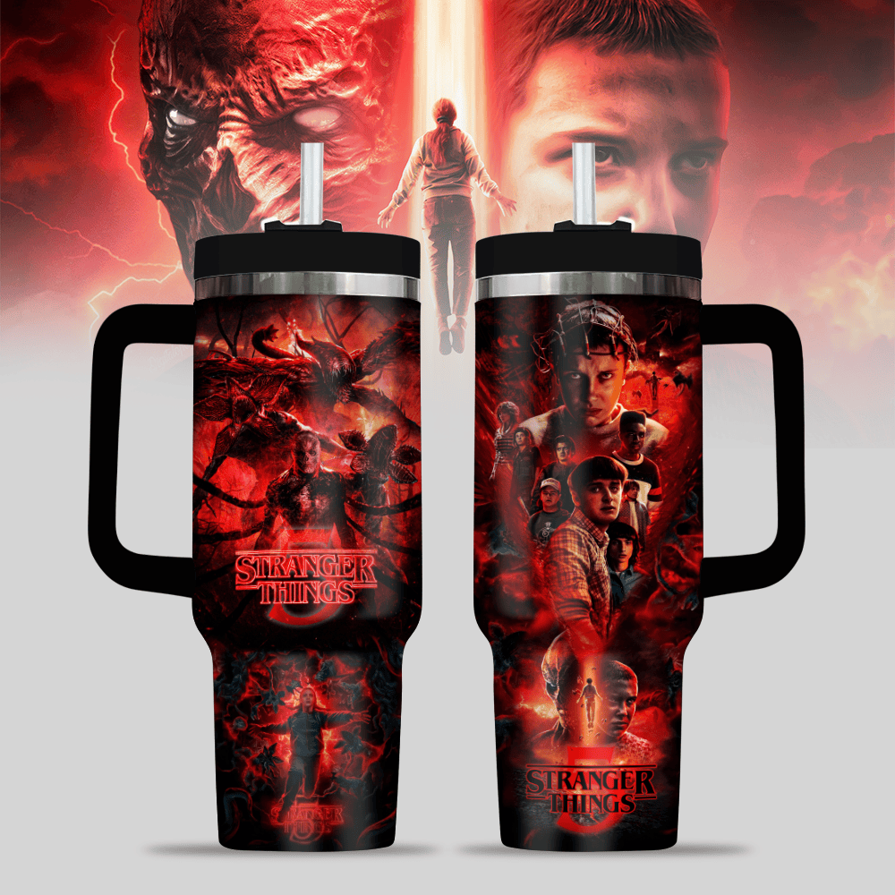 Stranger Things TV Series Custom Stanley Cup 40 oz 30 oz Tumbler With HandleTVC2301126