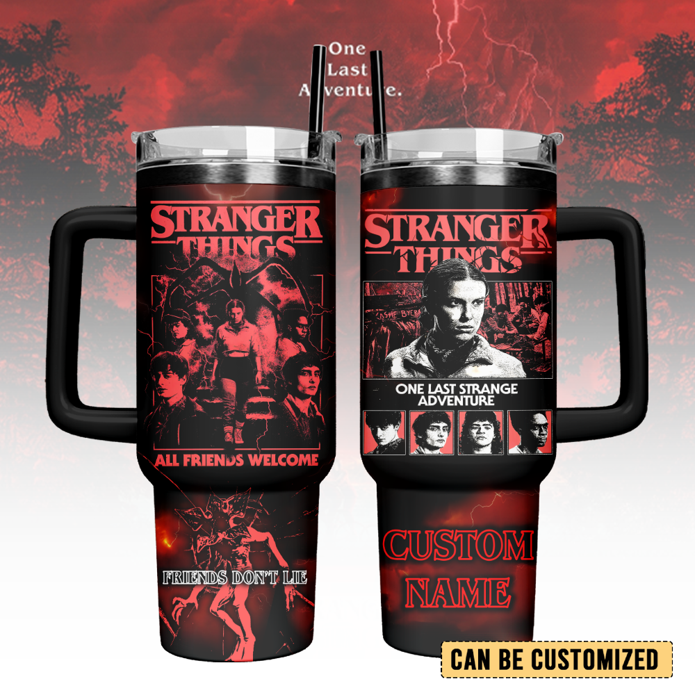 Stranger Things TV Series Custom Stanley Cup 40 oz 30 oz Tumbler With HandleTVC230192