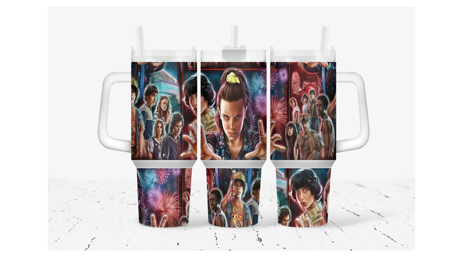 Stranger Things TV Series Custom Stanley Cup 40 oz 30 oz Tumbler With HandleTVC2301930