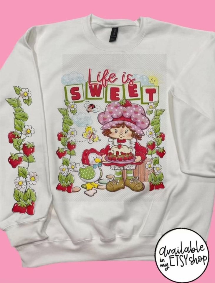 Strawberry 3D Sweater, Gifts for Friends