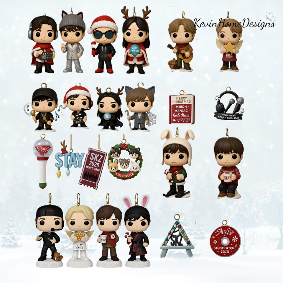 Stray Kids Advent Calendar 2025: Kpop Idol Box, Acrylic, 24 Day Countdown - Image 4