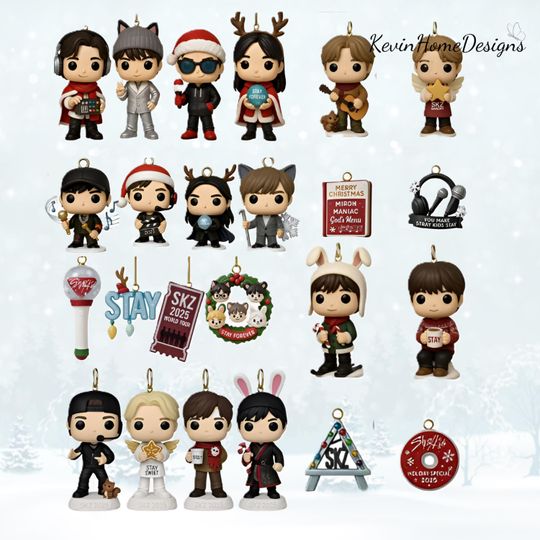 Stray Kids Advent Calendar 2025: Kpop Idol Box, Acrylic, 24 Day Countdown - Image 12