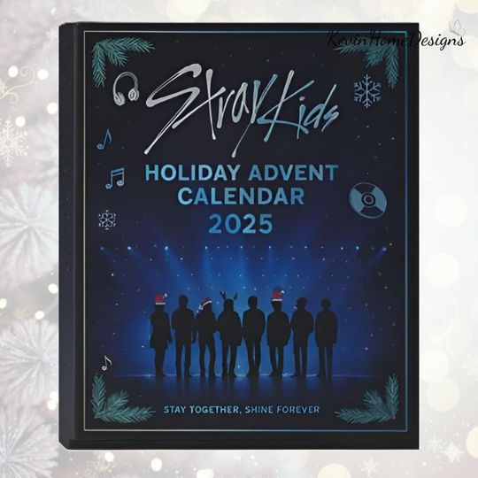 Stray Kids Advent Calendar 2025: Kpop Idol Box, Acrylic, 24 Day Countdown - Image 13