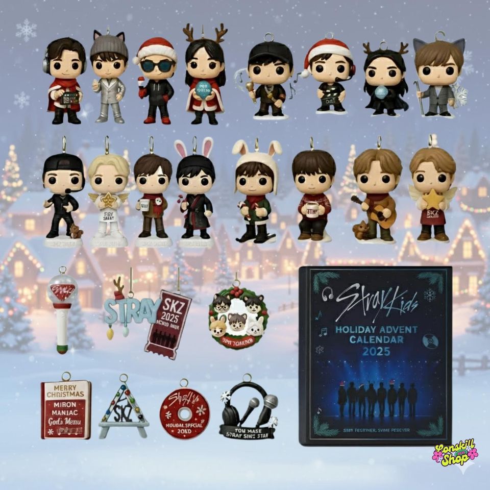 Stray Kids Holiday Advent Calendar 2025, Kpop Countdown Gift