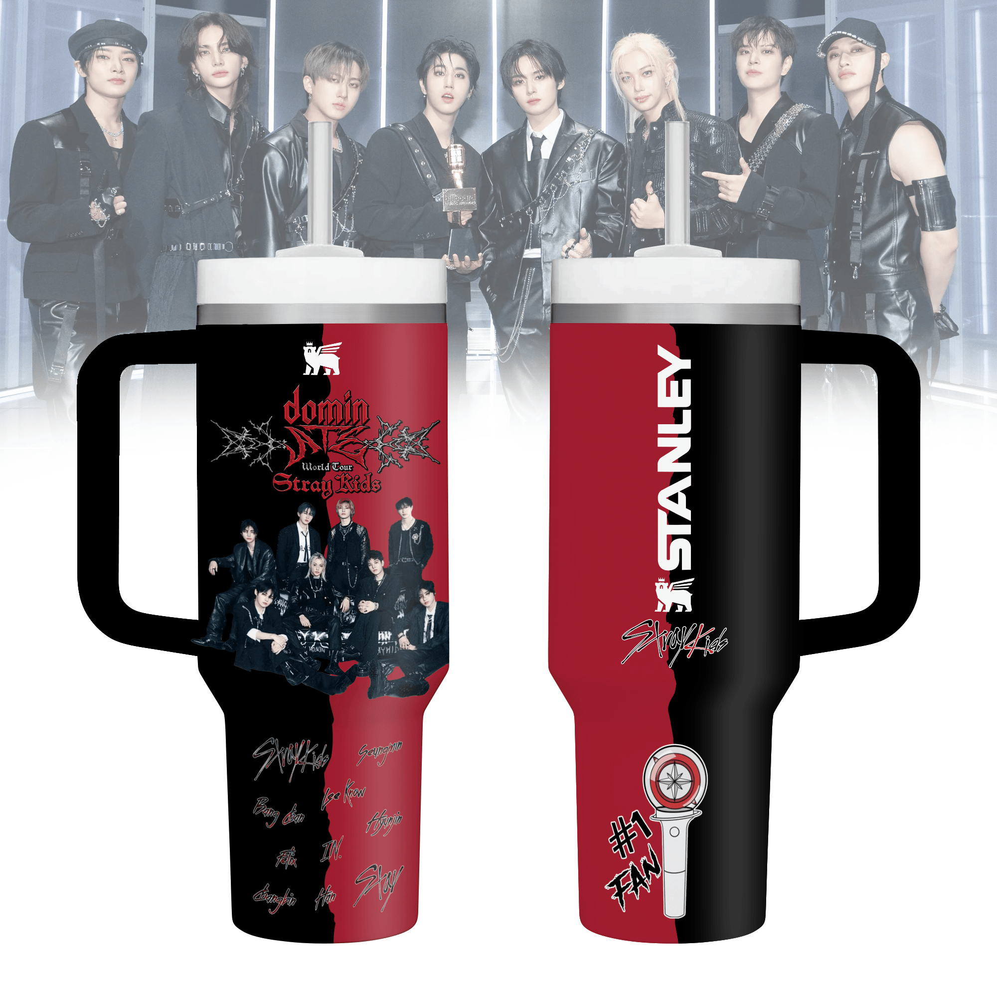 Stray Kids Music Custom Stanley Cup 40 oz 30 oz Tumbler With HandleTVC2301181