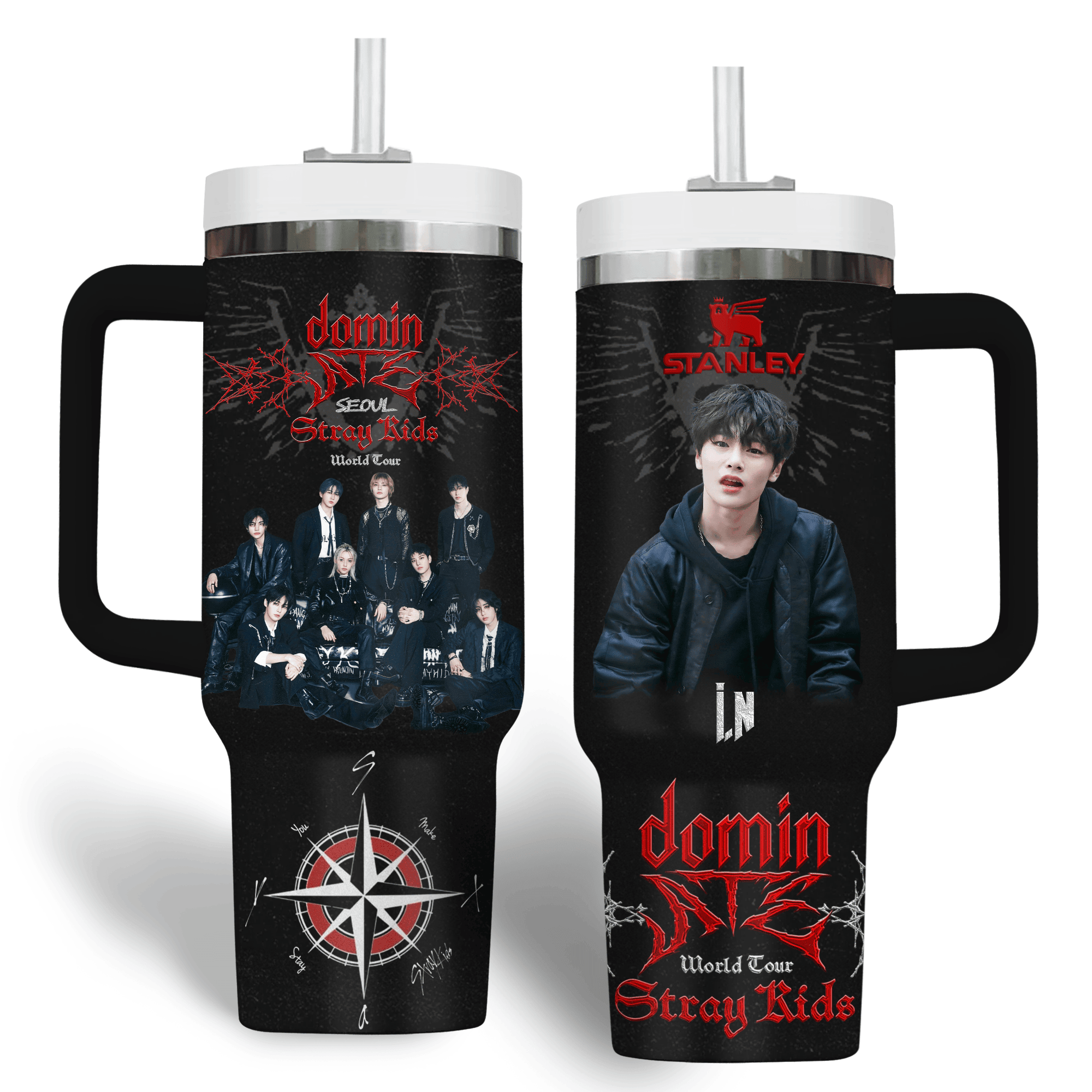 Stray Kids Music Custom Stanley Cup 40 oz 30 oz Tumbler With HandleTVC2301182
