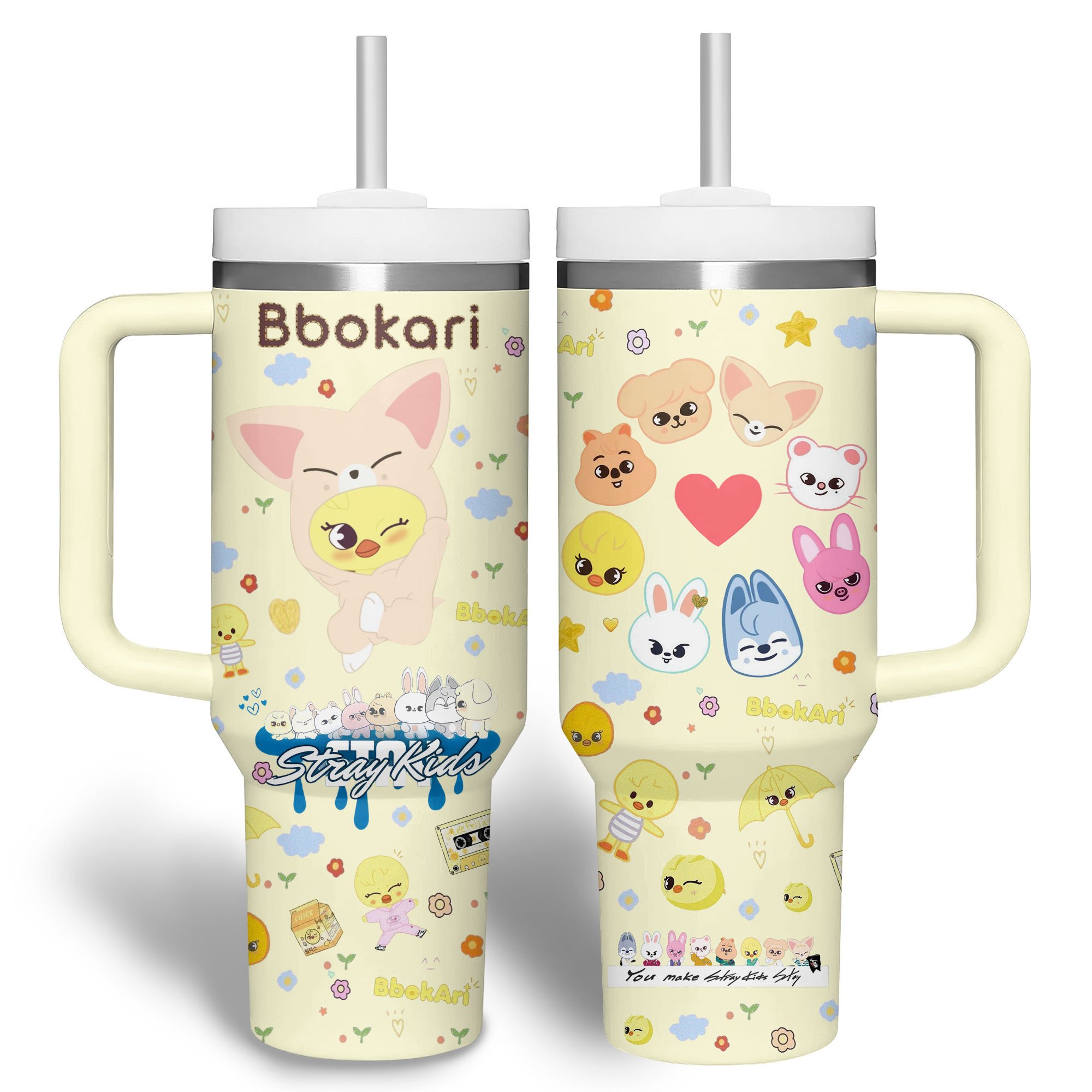 Stray Kids Music Custom Stanley Cup 40 oz 30 oz Tumbler With HandleTVC2301182
