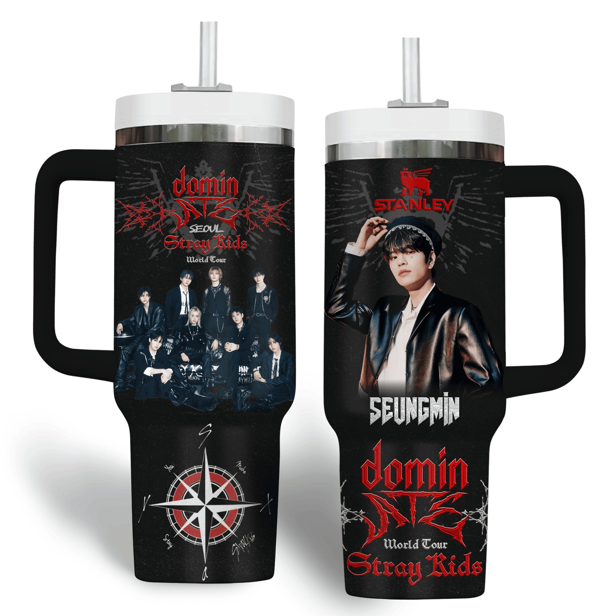 Stray Kids Music Custom Stanley Cup 40 oz 30 oz Tumbler With HandleTVC2301182