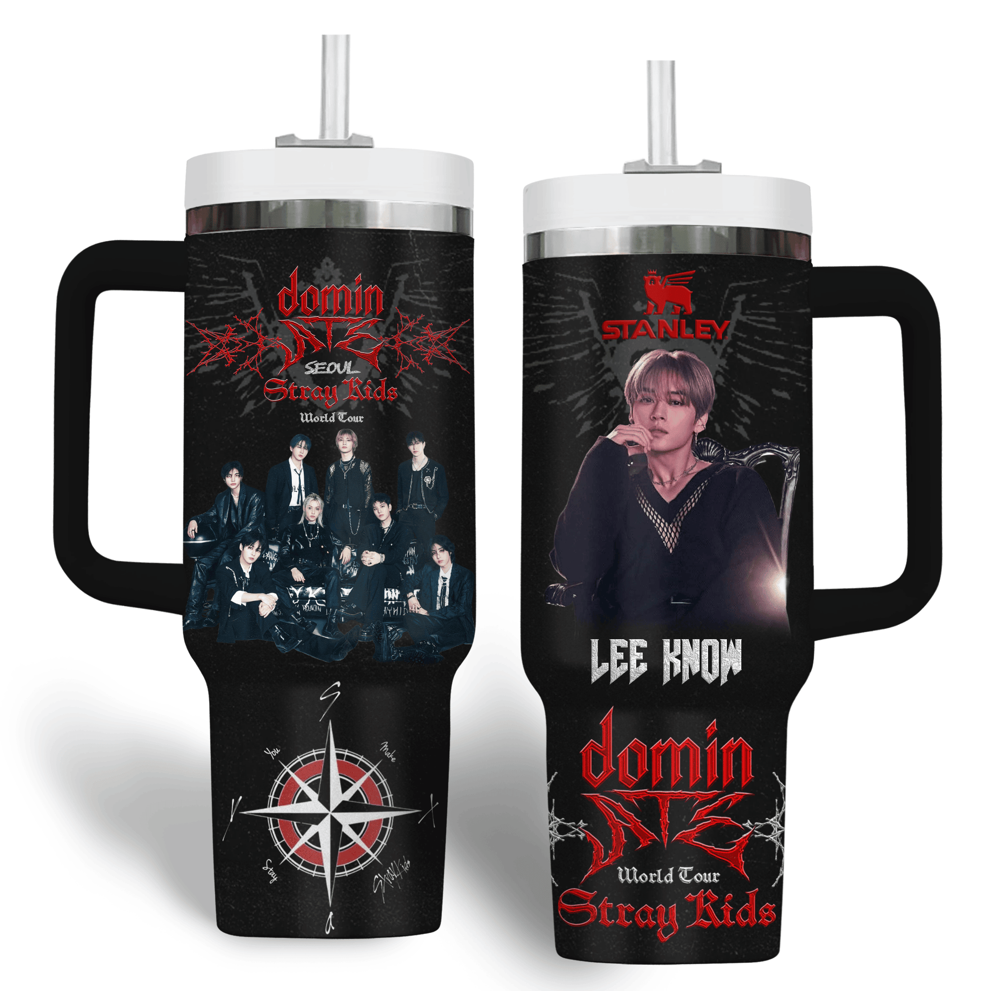 Stray Kids Music Custom Stanley Cup 40 oz 30 oz Tumbler With HandleTVC2301182