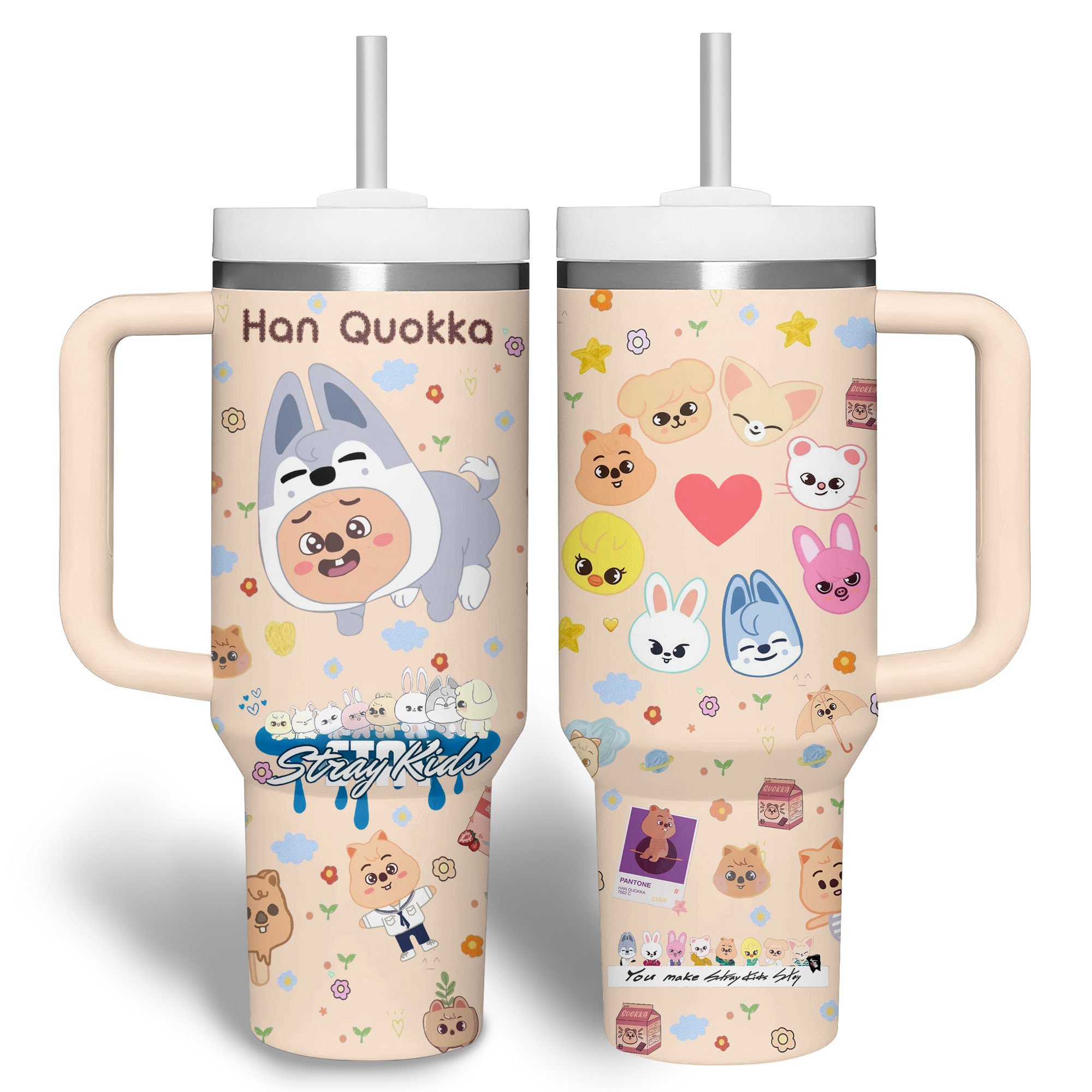 Stray Kids Music Custom Stanley Cup 40 oz 30 oz Tumbler With HandleTVC2301182