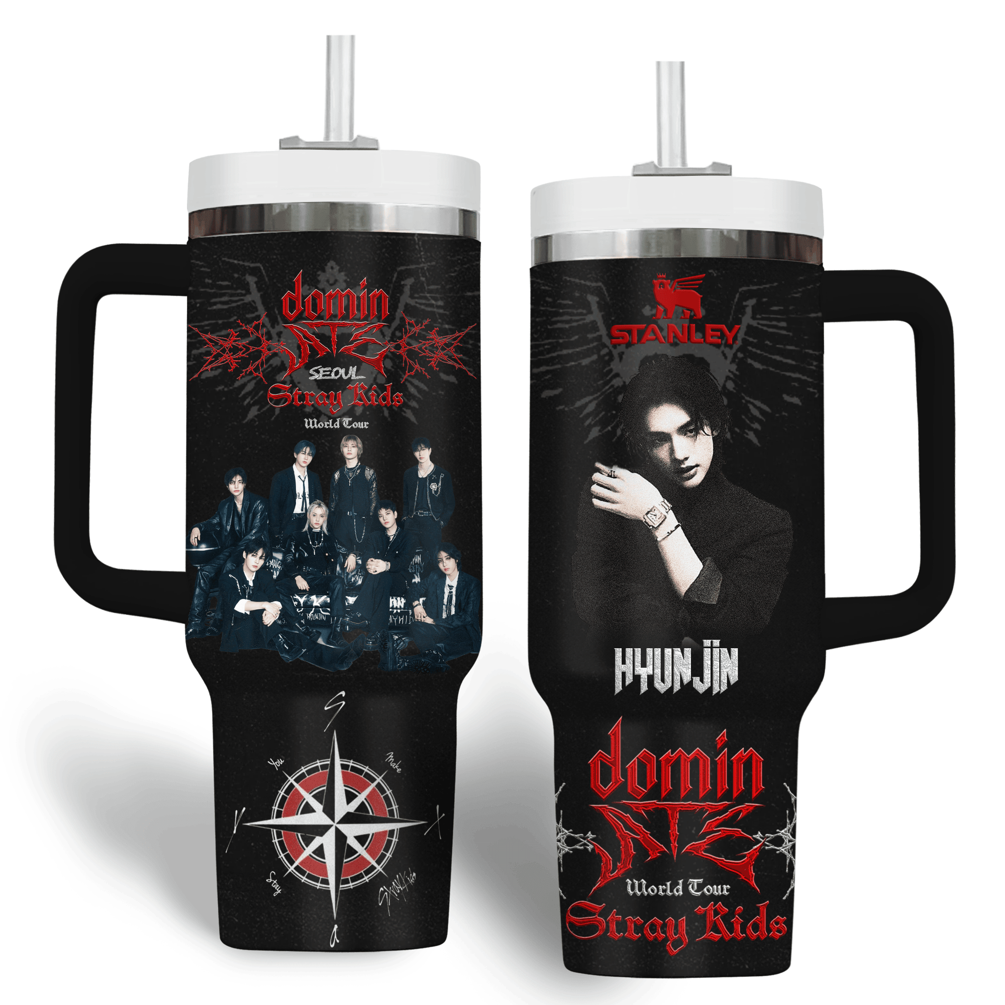 Stray Kids Music Custom Stanley Cup 40 oz 30 oz Tumbler With HandleTVC2301182