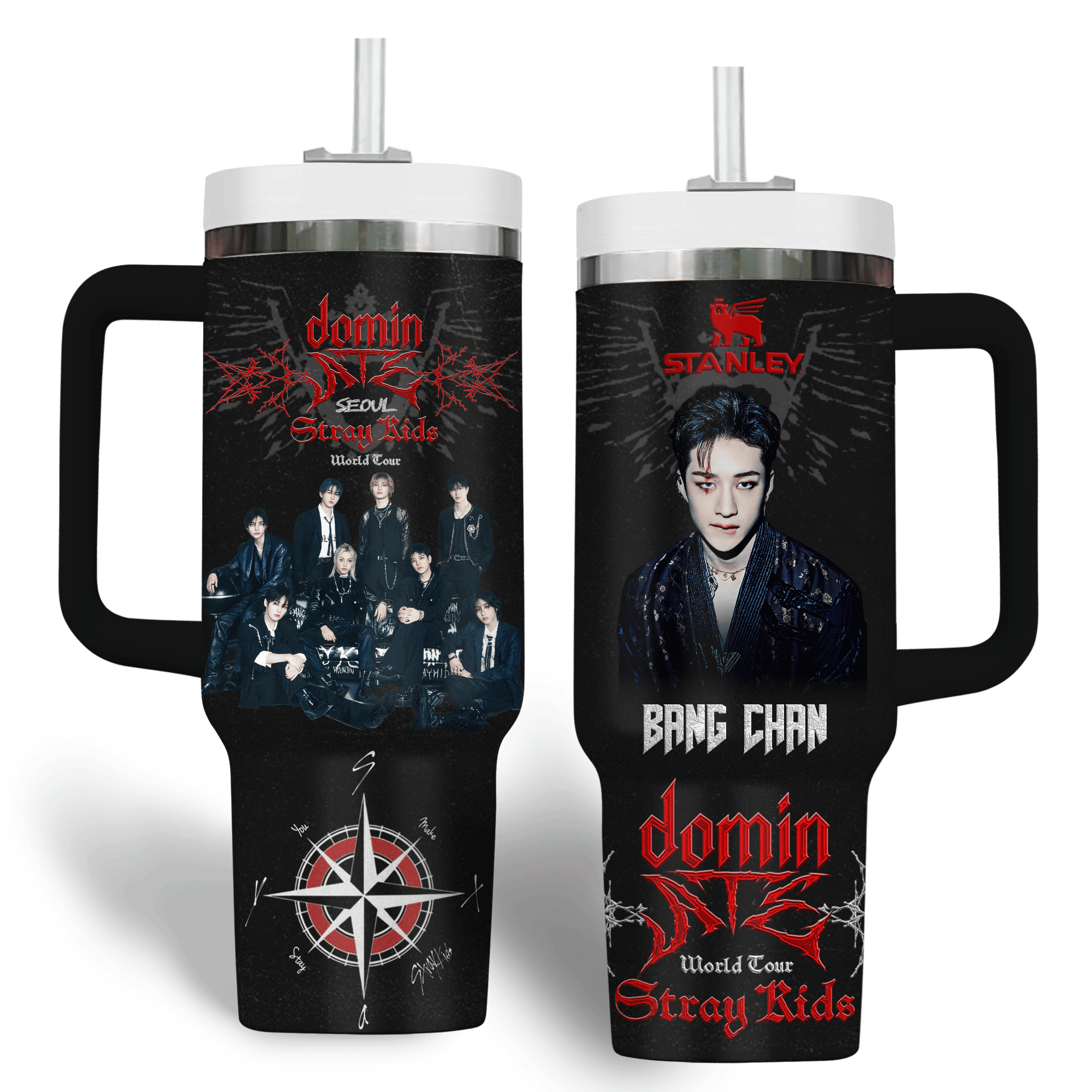 Stray Kids Music Custom Stanley Cup 40 oz 30 oz Tumbler With HandleTVC2301182