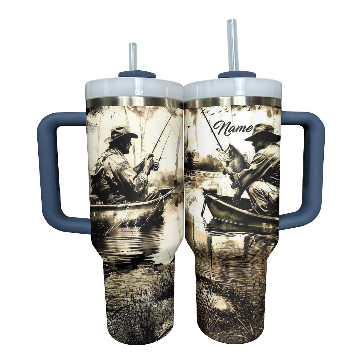 Stunning Fishman Custom Stanley Cup 40 oz 30 oz Tumbler With HandleTVC2301793