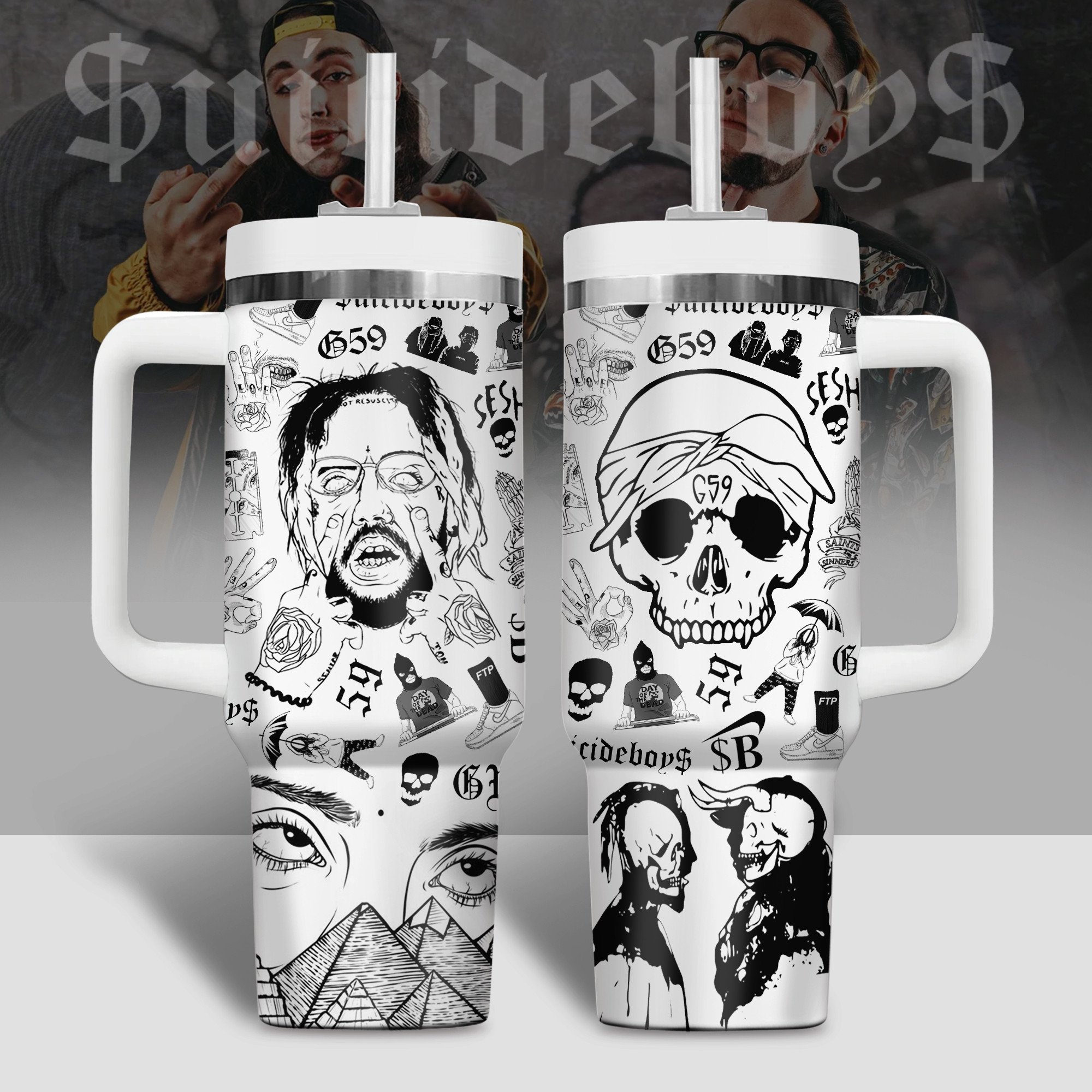 Suicideboys G59 Movies Custom Stanley Cup 40 oz 30 oz Tumbler With HandleTVC2301800