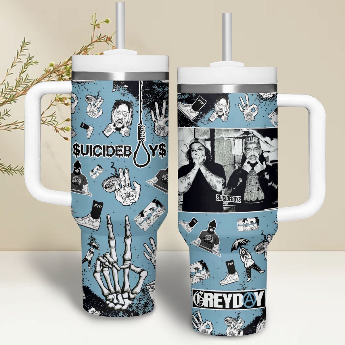 Suicideboys Music Custom Stanley Cup 40 oz 30 oz Tumbler With HandleTVC2301504