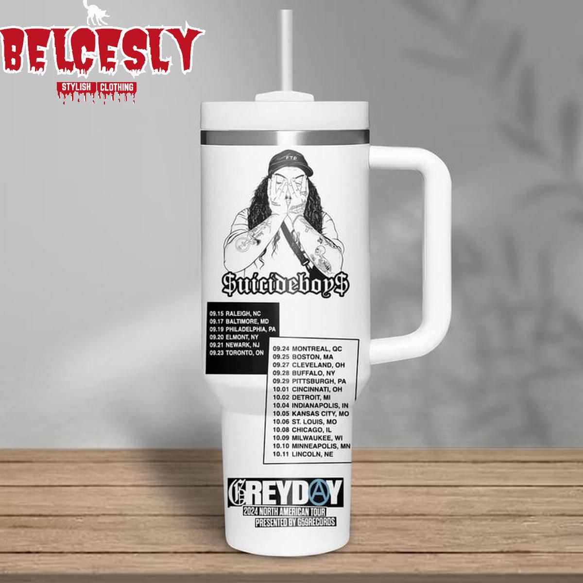 Suicideboys Music Custom Stanley Cup 40 oz 30 oz Tumbler With HandleTVC2301537 - Image 2
