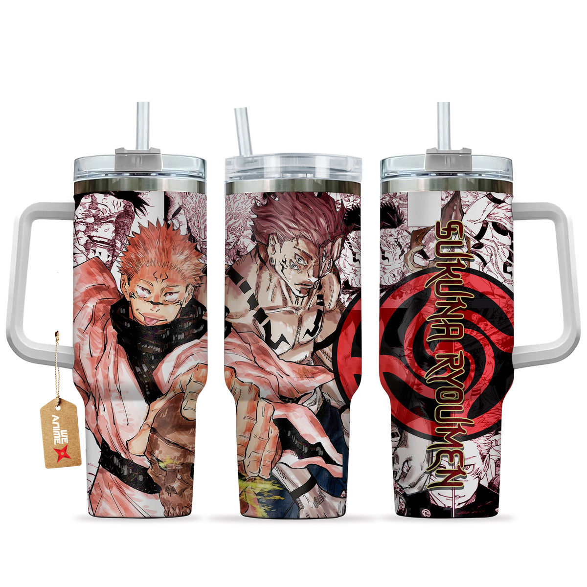 Sukuna Ryomen Jujutsu Kaisen Anime Custom Stanley Cup 40 oz 30 oz Tumbler With HandleTVC2301154