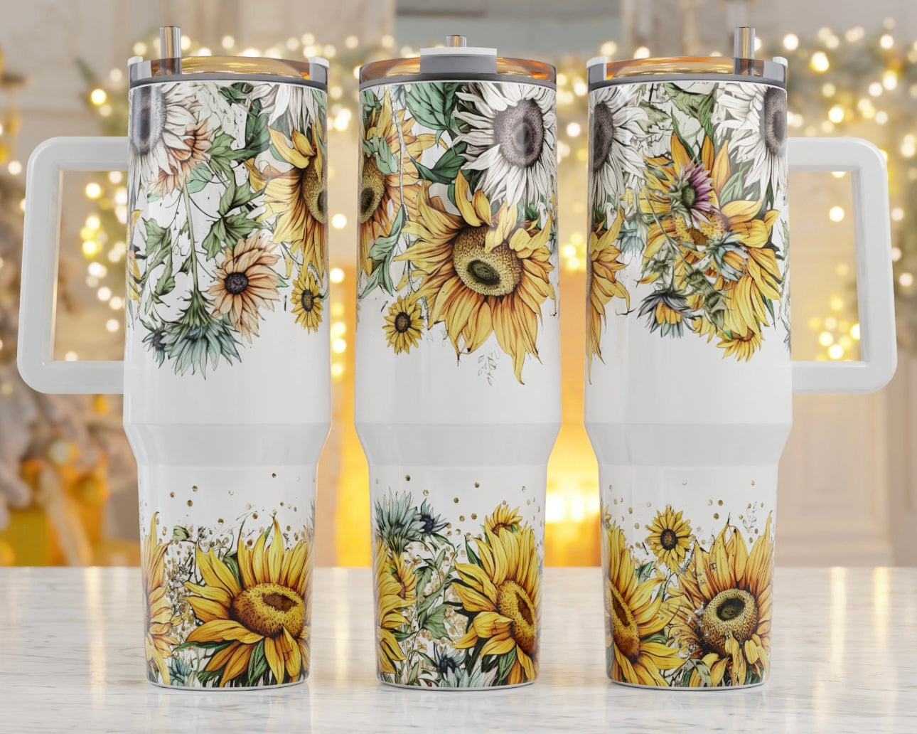 Sunflower Bundles Custom Stanley Cup 40 oz 30 oz Tumbler With HandleTVC2301749